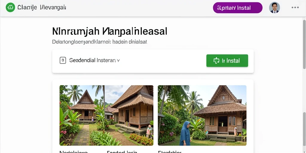 Tampilan grafis yang menawan dan berwarna.