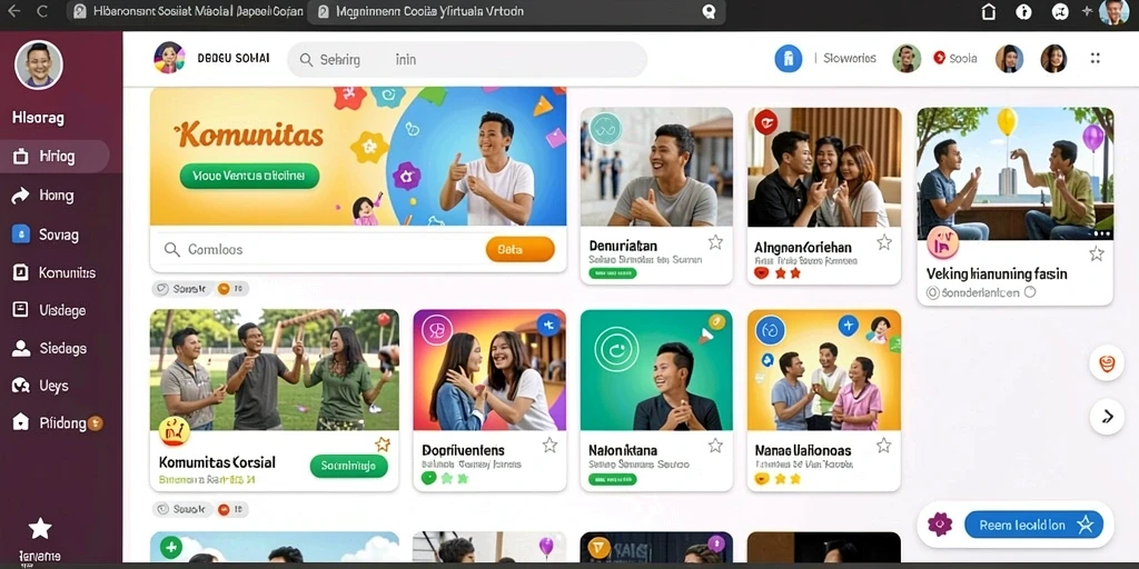 Tampilan awal permainan yang menarik dan intuitif.