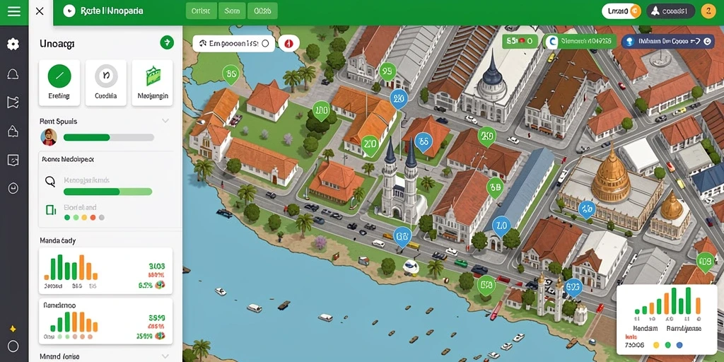 Tampilan antarmuka yang modern dan user-friendly.