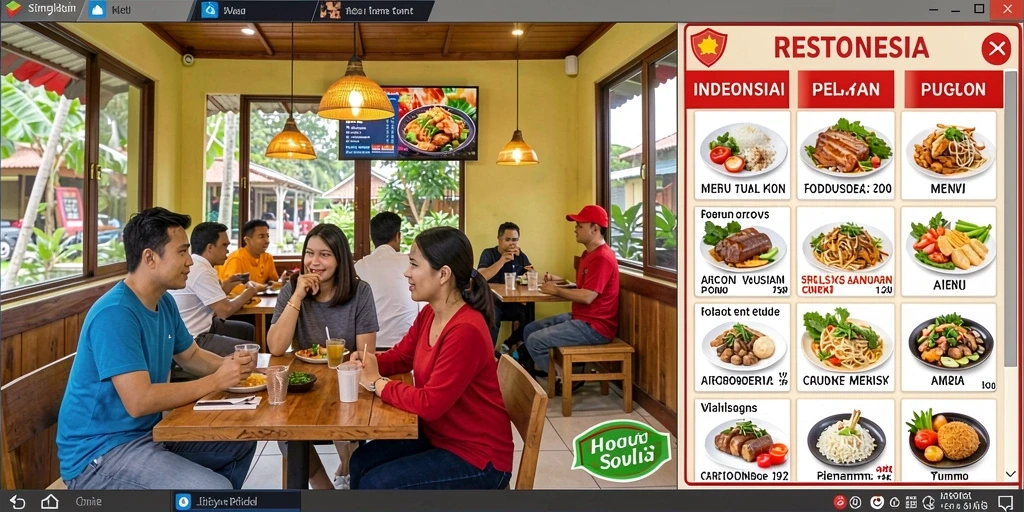 Tampilan menarik dengan grafis yang tajam.
