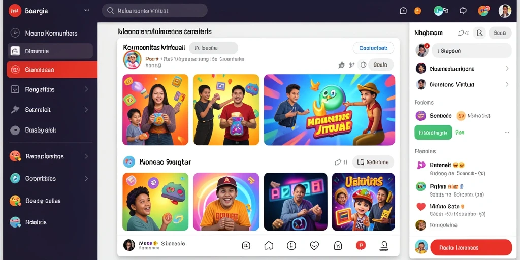 Screenshot menampilkan karakter utama dalam misi petualangan.