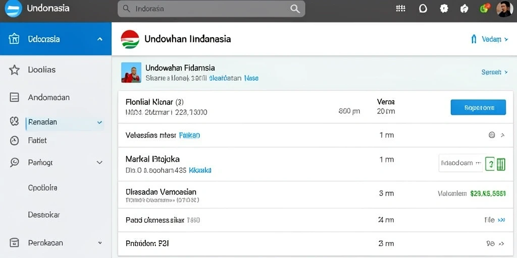 Tampilan antarmuka permainan yang menarik.