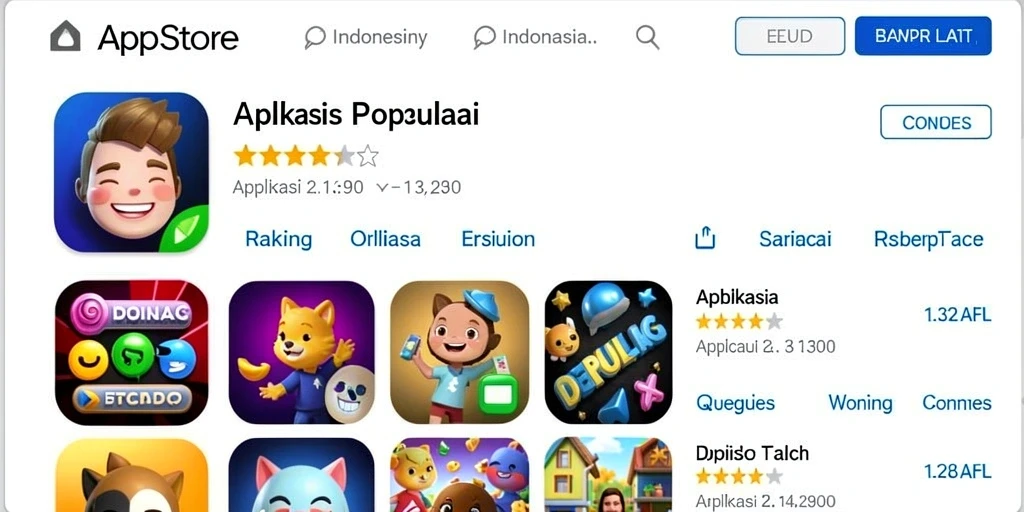 Tampilan antarmuka yang menarik dan mudah digunakan.