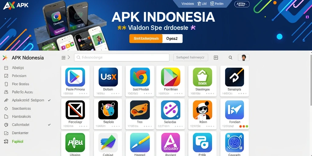 Tampilan awal yang menarik dan mudah dipahami.