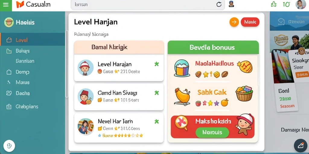 Tampilan antarmuka pengguna yang menarik dan intuitif.