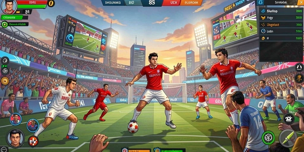 Tampilan awal yang menarik dan penuh warna.