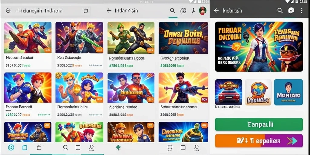 Tampilan antarmuka yang bersih dan modern.