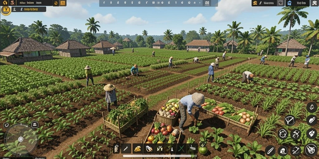 Screenshot menampilkan karakter kustom yang bisa dipilih.