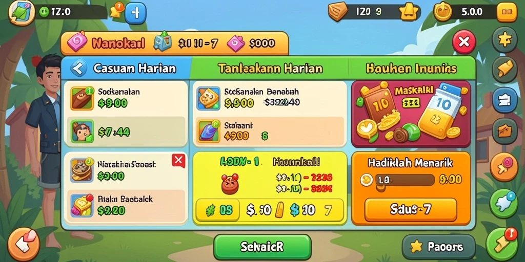Screenshot menunjukkan tampilan antarmuka utama TEMPOTOTO.
