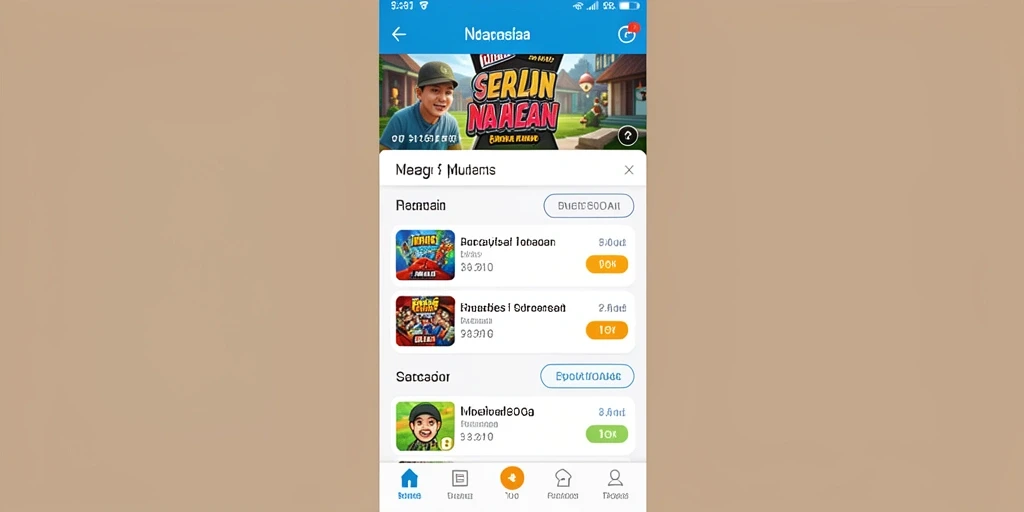 Tangkapan layar petualangan seru di dunia VT38.