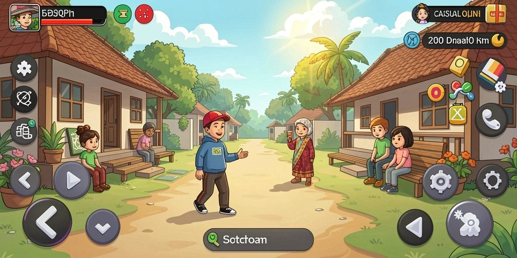 Tampilan antarmuka yang user-friendly.